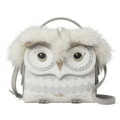 Kate Spade New York Blaze a Trail Furry Owl Shoulder Bag