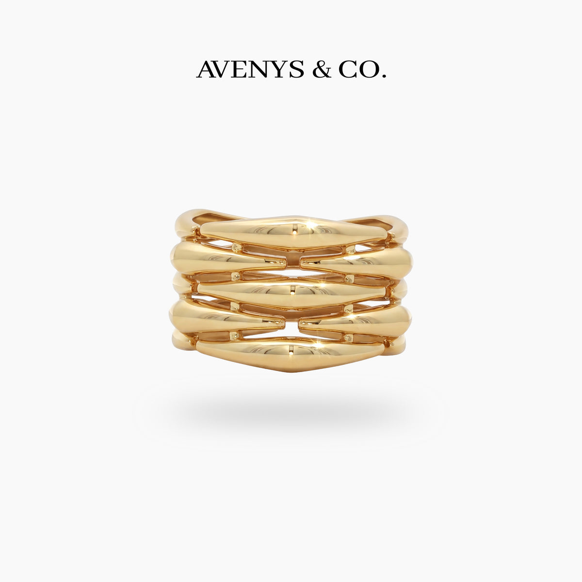 Timeless Eternal Ring – on Yellow Gold