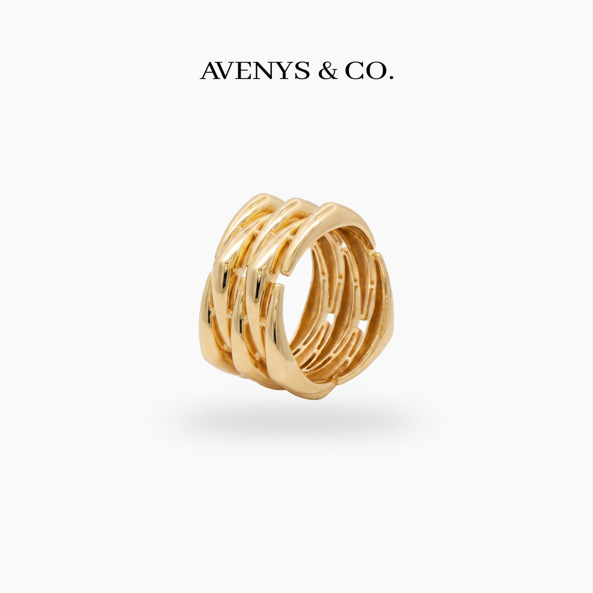 Timeless Eternal Ring – on Yellow Gold