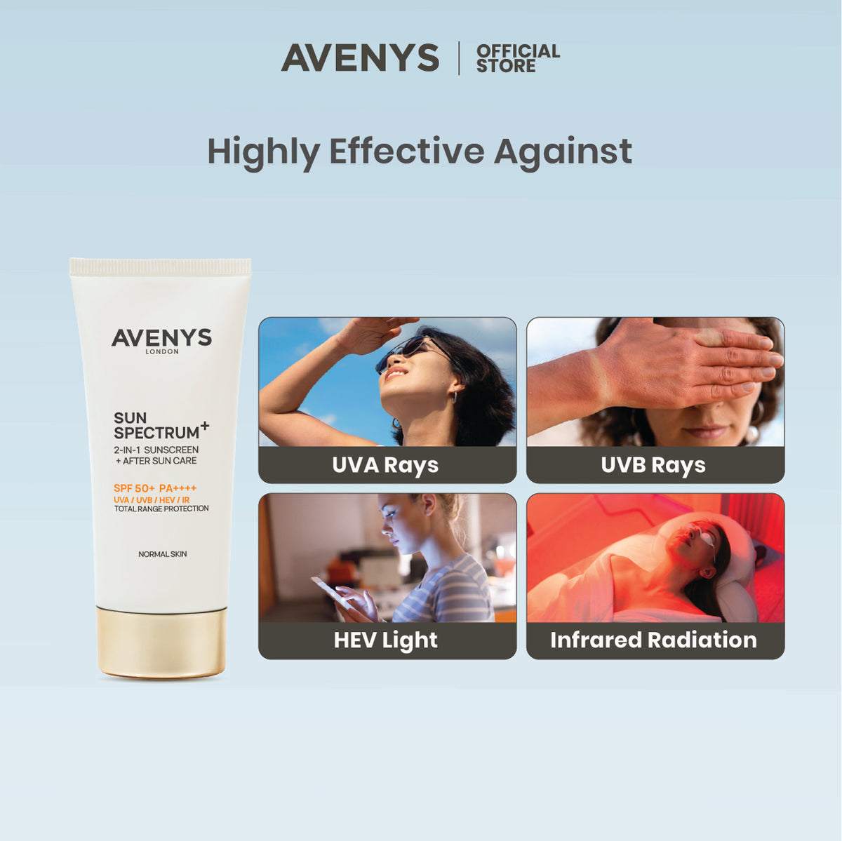 AVENYS Sun Spectrum+ (Normal & Combination Skin)