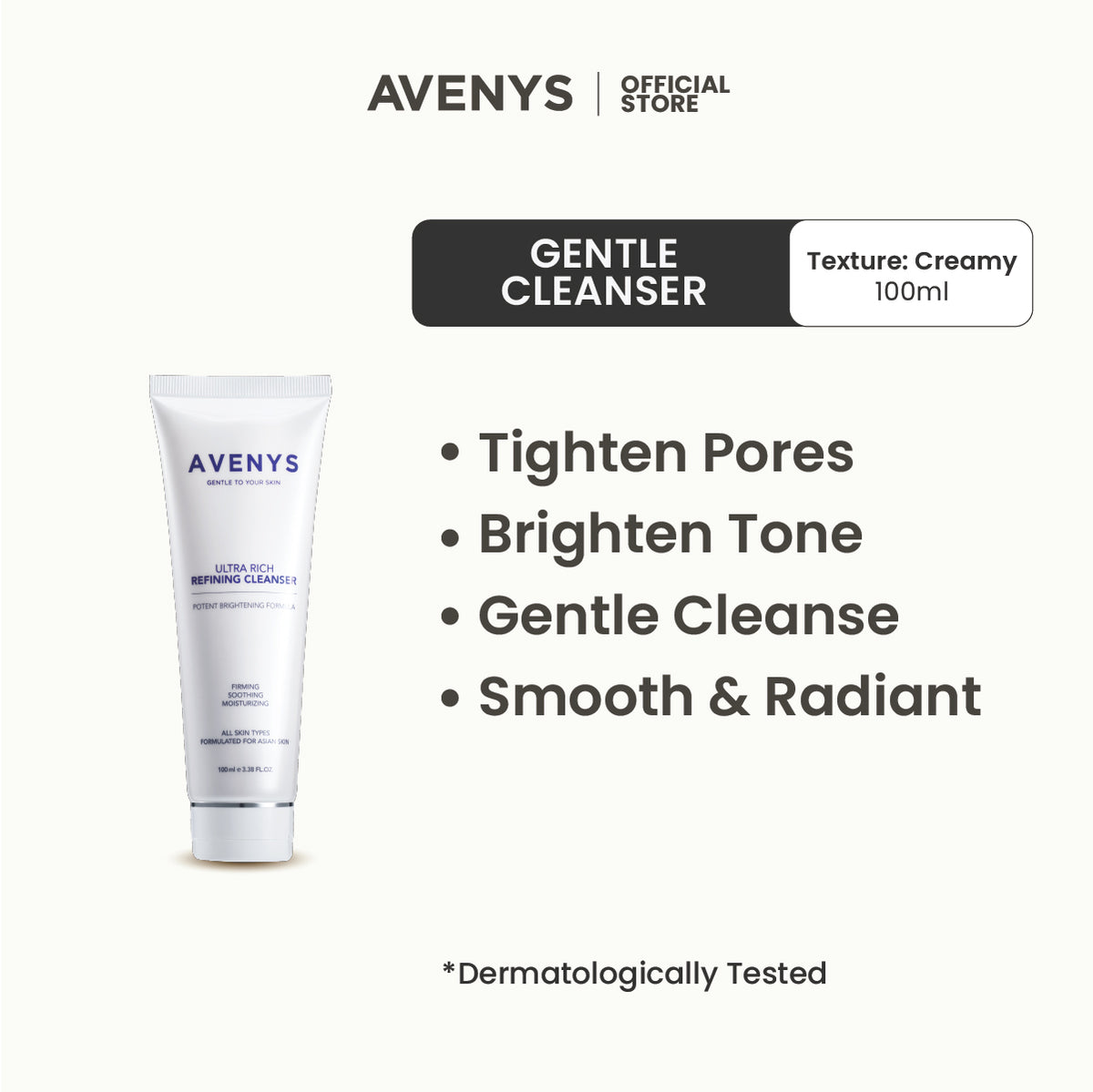 AVENYS Ultra Rich Refining Cleanser (100ml)