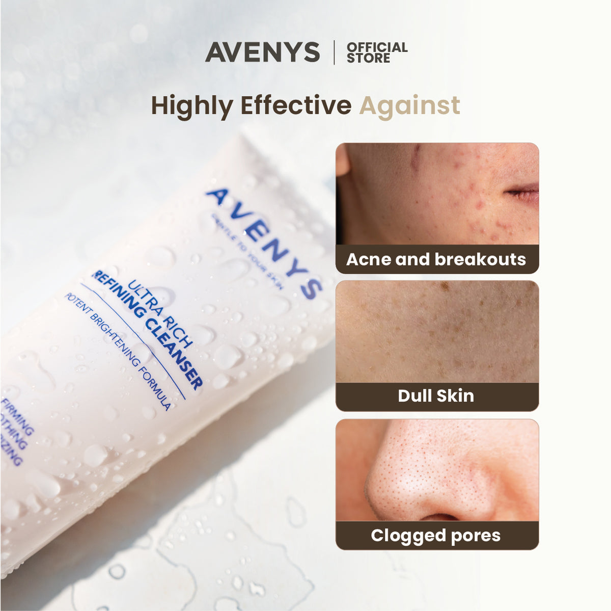 AVENYS Ultra Rich Refining Cleanser (100ml)