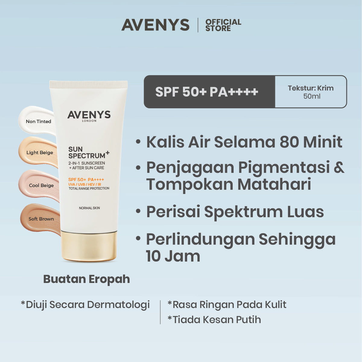 AVENYS Sun Spectrum+ (Oily & Acne Skin)