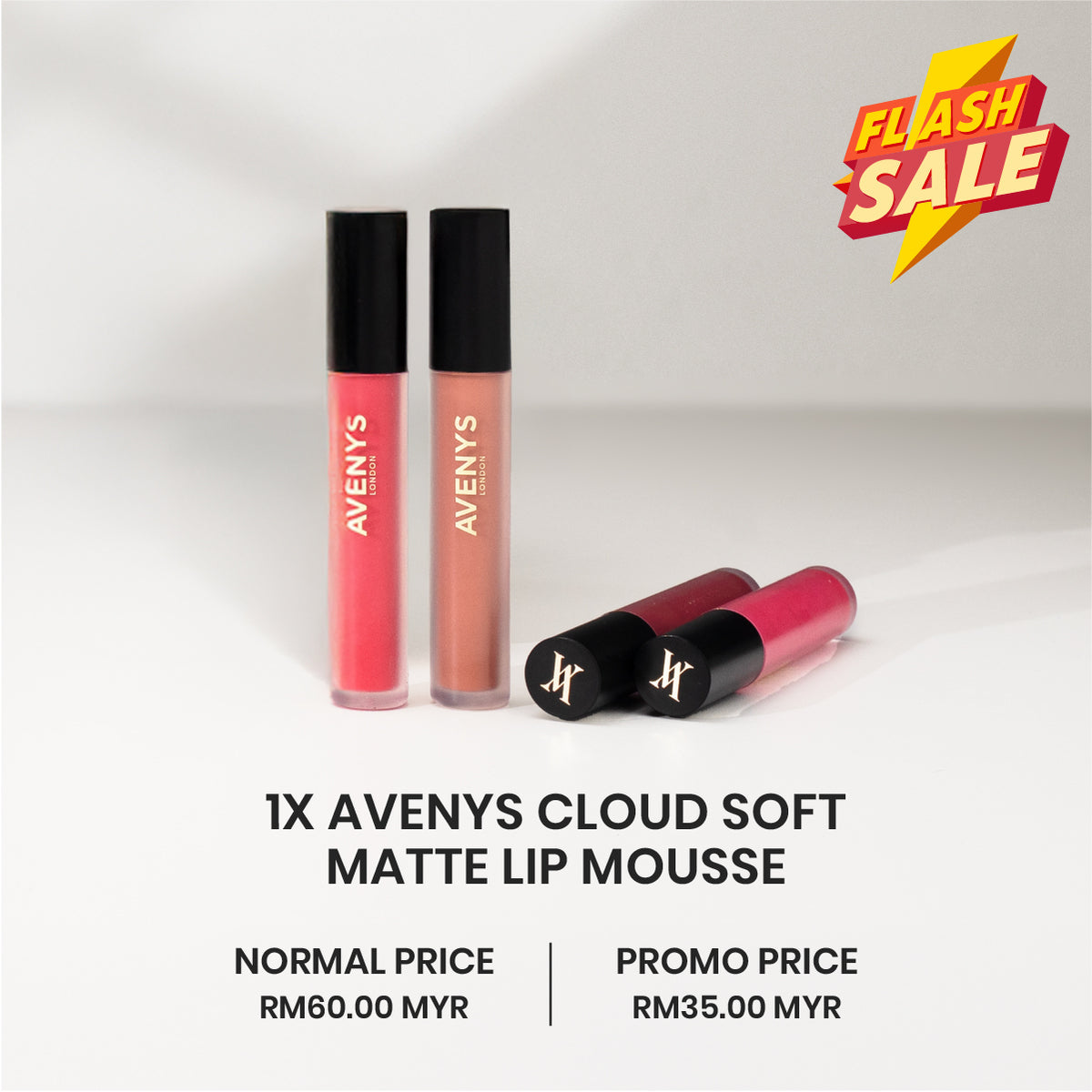 AVENYS Cloud Soft Matte Lip Mousse