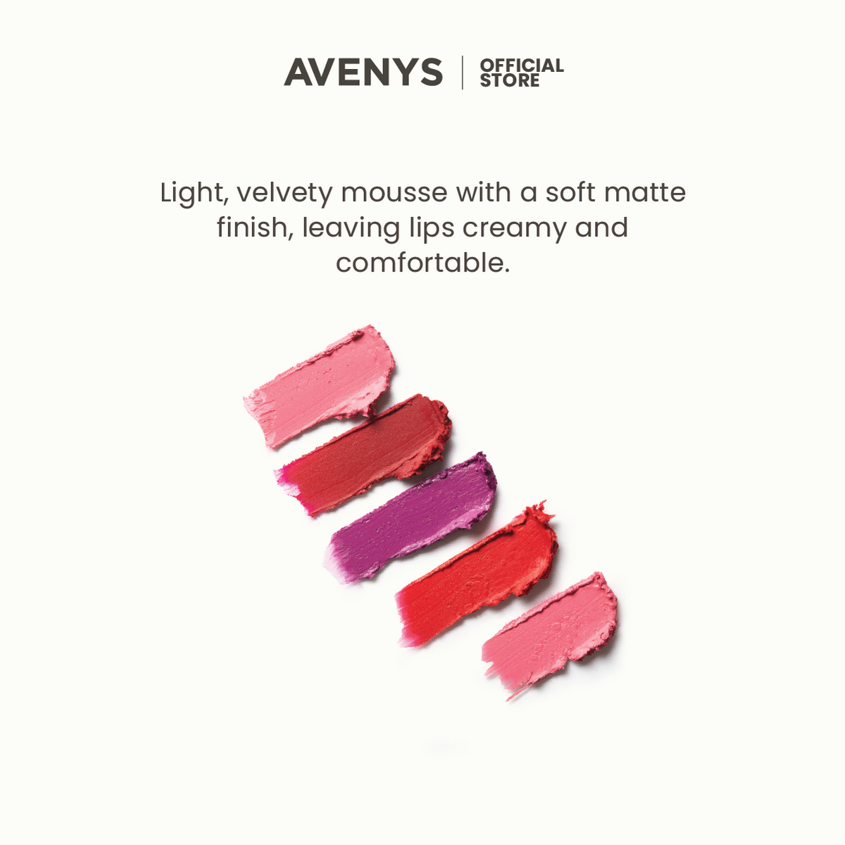 AVENYS Cloud Soft Matte Lip Mousse