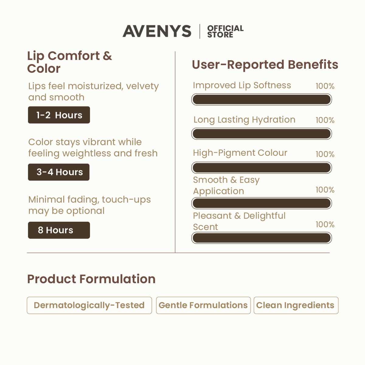 AVENYS Cloud Soft Matte Lip Mousse