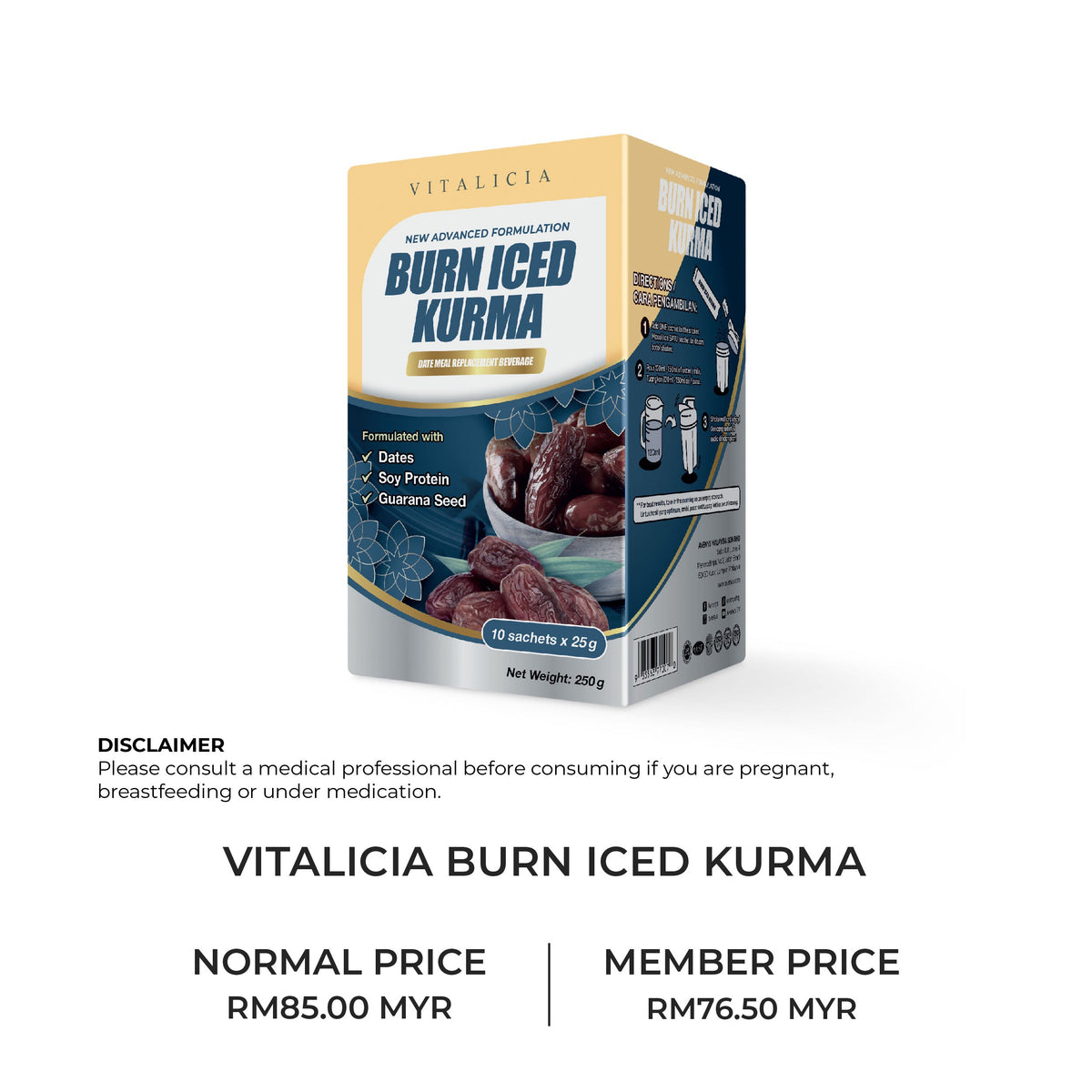 VITALICIA Burn Iced Kurma (BIK)