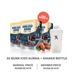 PRE ORDER VITALICIA Burn Iced Kurma & Shaker Bottle Combo