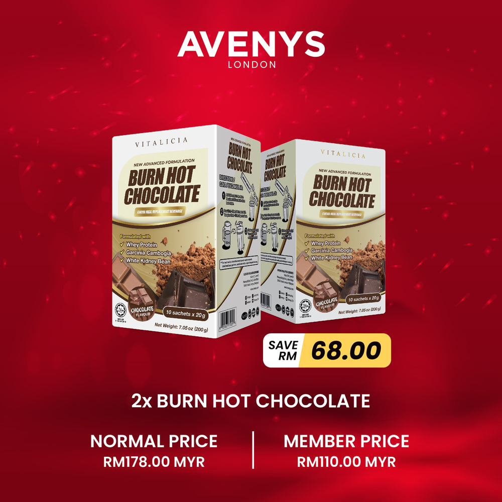 FEBRUARY DEAL 2X VITALICIA Burn Hot Chocolate Combo (BHC)