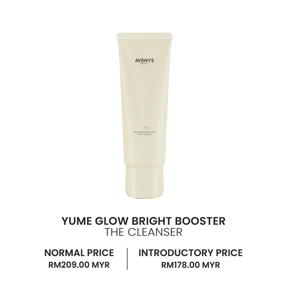 AVENYS Prestige YUME Glow Bright Booster The Cleanser