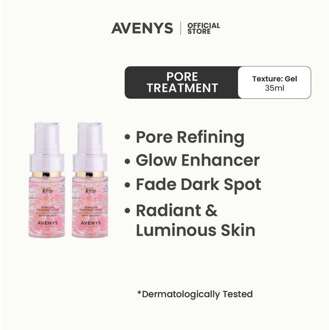 AVENYS ROSE Poreless Treatment Lotion (35ml) x2