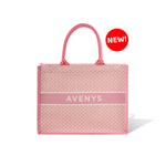 AVENYS Monogram Tote Bag (Pink)