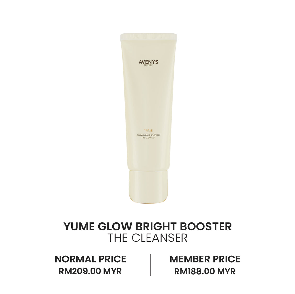 AVENYS Prestige YUME Glow Bright Booster The Cleanser