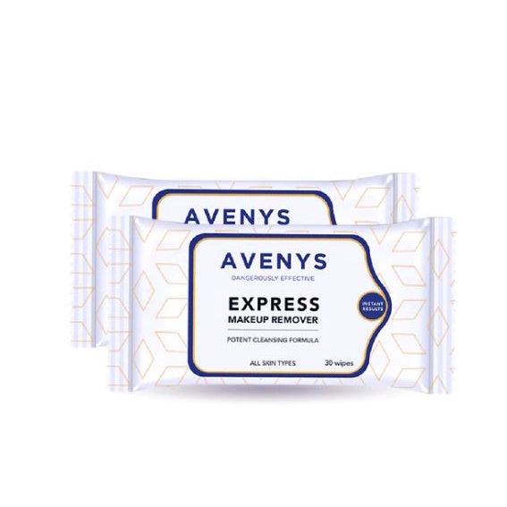 AVENYS Express Makeup Remover Wipes