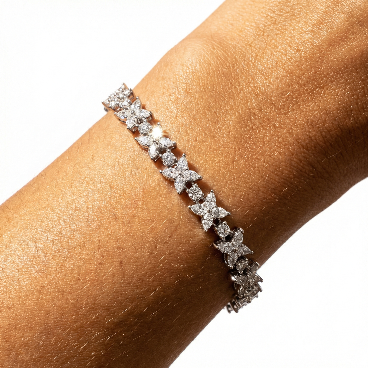 Star Marquis Halo Bracelet