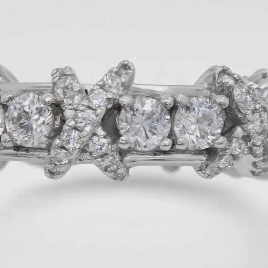 X16 Pave Ring - on White Gold — WEB product video