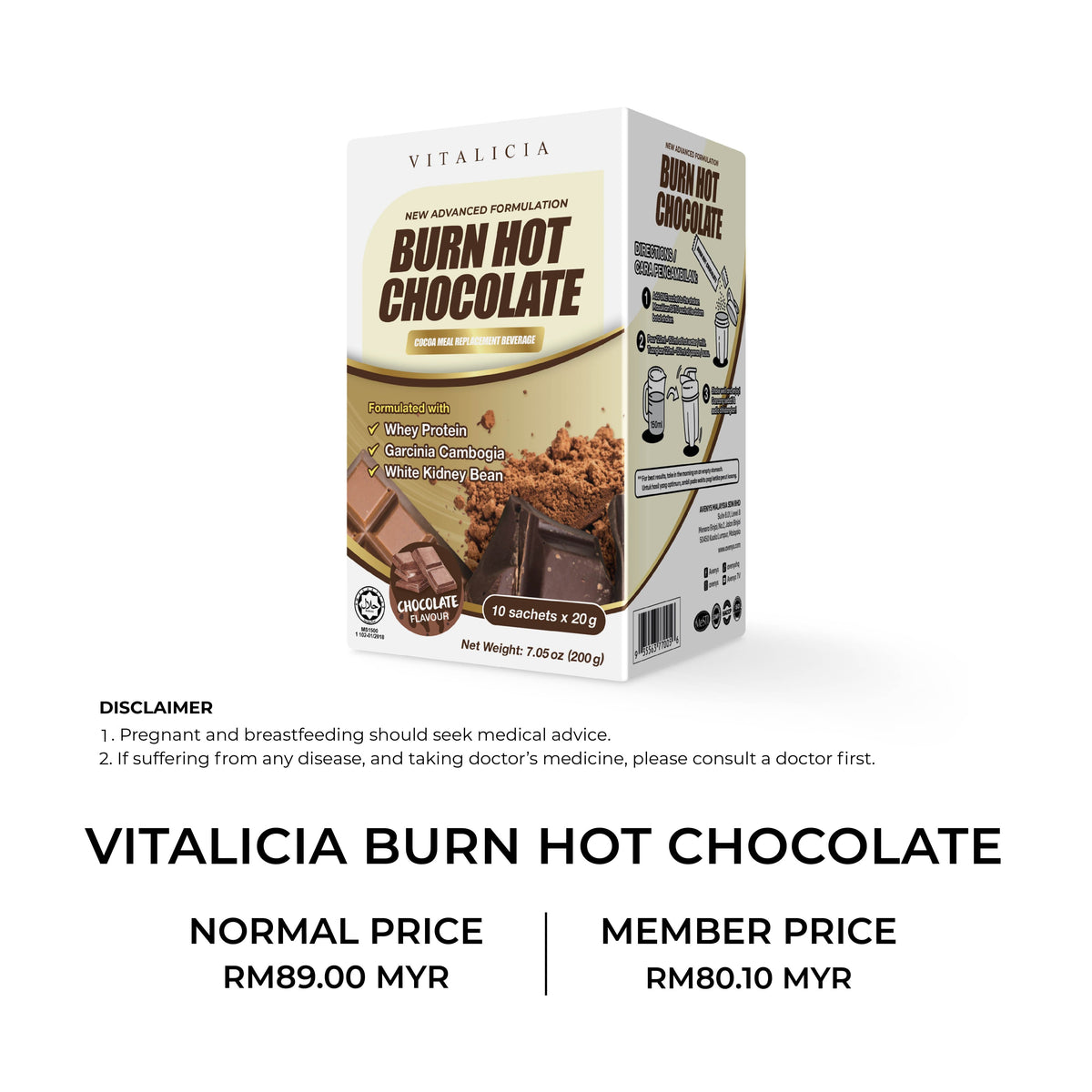 VITALICIA Burn Iced Tea (BIT)