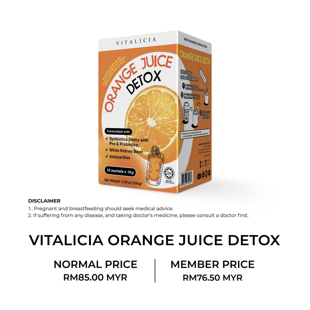 VITALICIA Orange Detox Juice (OJD)