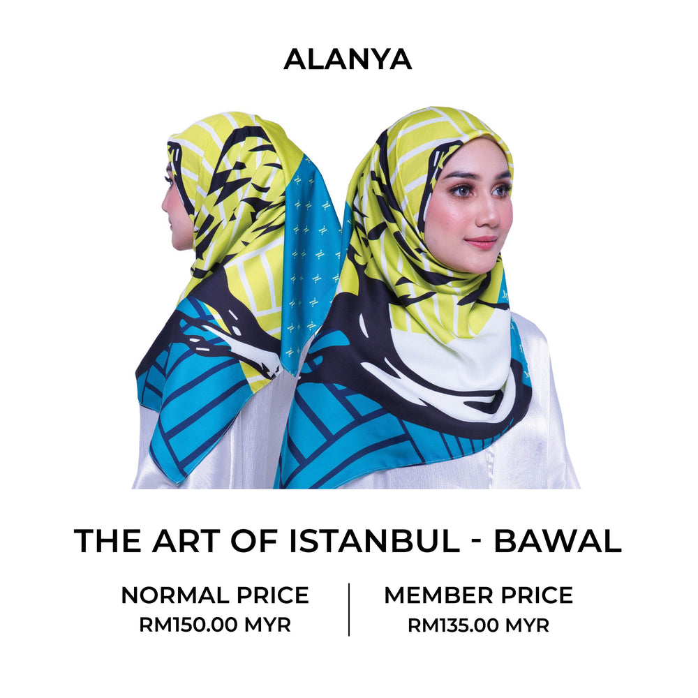 The Art of Istanbul - ALANYA (Bawal / Shawl)