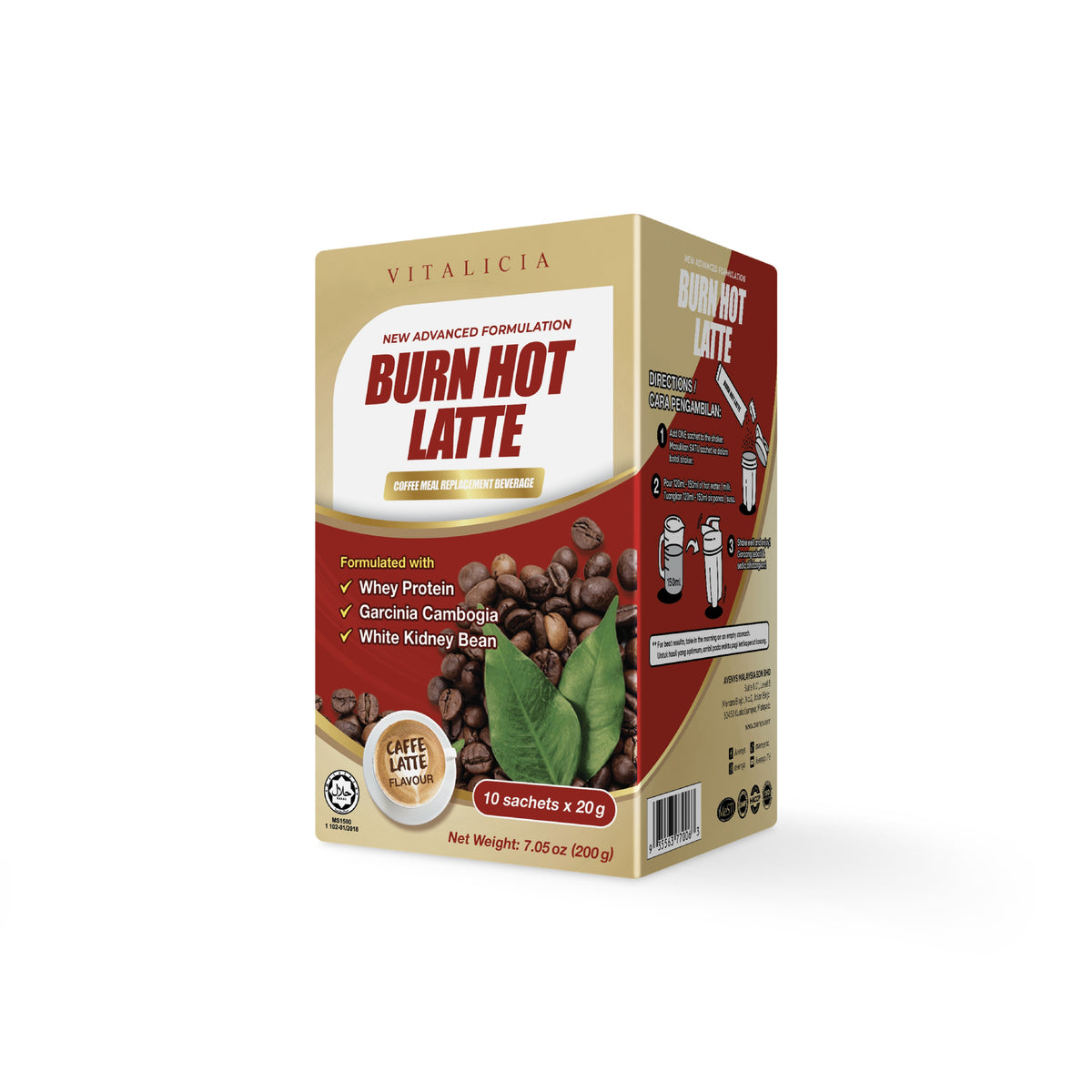 VITALICIA Burn Hot Latte (BHL)