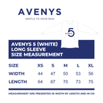 AVENYS 5 Long Sleeve T-Shirt (White)